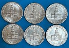 U s  1976 Bicentennial Kennedy Half Dollars - 6 Coins