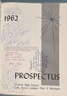 Yearbook 1962 Prospectus Flint Central High School Oak Grove Campus Flint Mich 