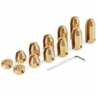 14pcs Universal Motorcycle Reusable Brass Wheel Spoke Balance Weights Refill
