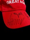 President Donald Trump Signed Make America Great Again Hat Jsa Coa Authentic