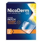 Nicoderm Cq Nicotine Patches 14mg Step 2 Stop Smoking Aid 21 Count Clear Patch