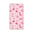 Western Boots Baby Crib Sheets For Boys Girls Cowgirl Pink Pink White