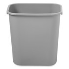 Rubbermaid Commercial 295600gy 7-gal  Rectangular Deskside Wastebasket - Gy New