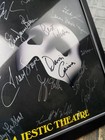 The Phantom Of The Opera Broadway Cast Signed Poster Majestic Theatre Davis