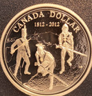 Canada 2012 -1  Silver Coin   Proof 999 Silver I Onz 