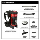 Milwaukee 0885-80 M18 Fuel 18v 3-in-1 Backpack Vacuum - Reconditioned