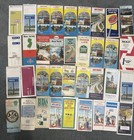 Lot Of 179 50s-90s Vintage Road Maps Usa Poland National Parks