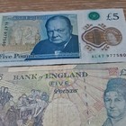 Bank Of England 2015   5 Five Pounds Banknotes  Lot Of 2  england 