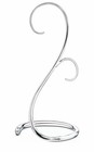 Swarovski Crystal Rhodium Christmas Ornament Home Display Stand 1076800 New Mib