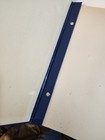 Vtg Scrapbook  - New  40  Unused Pages - Blue W gold 