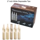 50 Assorted Tattoo Needles With Matching Tips 10ea 5rl 7rl 9rs 9m1 15rm
