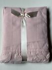 New  pair Vintage Simply Shabby Chic Ashwell Curtains Pink Panels 120    X  84   