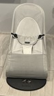 Babybj  rn Baby Bjorn Bouncer Balance Soft Mesh Silver white Adjustable   Toy Bar
