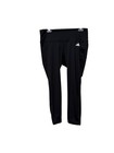 Adidas Women Plus Size Optime Stash Pocket High Waisted 7 8 Tights Black 1x New 