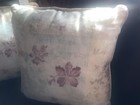 Two  2  Croscill Decorative Pillows Floral Yellow 16    X 16   