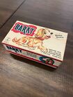 Vintage 1950s Tin Litho Friction Barking Dog Kids Toy - Original Box