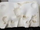Vtg Kimple Cats Slip Mold K-11 3 Cats W  Long Hair Mold