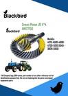 Crown Wheel Pinion 4wd For John Deere Tractor Am127150 Brand New Product