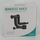 Gh800 Mkii Carbon Fiber Professional Gimbal Tripod Head With Long And Short A   