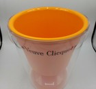 Vintage Rare Pink Rose Veuve Clicquot Champagne Bucket Cooler Basin Chiller