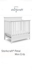 Storkcraft Petal Mini Crib    Jpma Certified    Nib