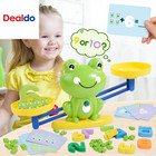 Frog Balance Scale Toy  Number Counting Blocks Games  Montessori Math Games For