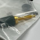 Pomona 3750-5 Gold Plated Binding Post  Accepts 4mm Banana Plug - Green  Knurled