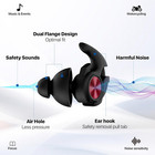 Motorcycle Ear Plugs Wind Noise Reduction   Premium Hearing Protection 27db