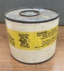 Rare Vintage Alcan Al-5 Smokeless Shotgun Powder Empty Tin Container Large 3 Lb 