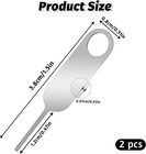2-pack Doorbell Key Removal Tools     Fits Arlo  Nest   Eufy Video Doorbell
