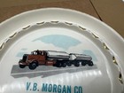 Vtg Vb Morgan Company Long Beach California Tanker Truck Image Ashtray Made Usa