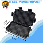 Magnetic Key Holder For Car  Hide A Key Outside Magnetic Key Box  Waterproof Sec