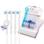 Water Flosser Replacement Tips 10-pack With Storage Case For Wp Models