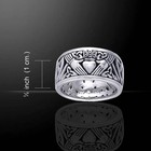 Celtic Irish Claddagh Trinity 925 Sterling Silver Ring Traditional Heart Jewelry