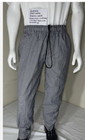 Chef Works Checkered Elastic Waist Uniform Pant W zipper Special Size Medium