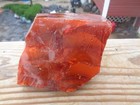 Glass Rock Slag  Pretty Clear Orange 4 4 Lbs Yy16 Rocks Landscape Aquarium