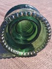 Vintage Hemingray No  19 Glass Insulator Cd 162 7up Green See Pictures 