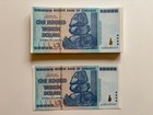 Zimbabwe 100 Trillion Dollar Genuine Authentic Banknote Mint Uncirculated Unc