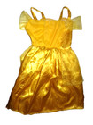 Disney Girls Beauty   The Beast Belle Dress Fantasy Play Costume 3-4x Cr