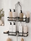 Shower Caddy Hanging For Handheld Showerheads  Rustproof  Black