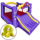Wizard Bounce House With Slide And Blower  Inflatable Bouncer For Kids