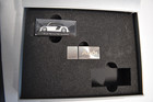 Audi R8 5 3 Fsi Quattro Dealer Gift Pack W 1 64 Model Car   Thumb Drive aluminum