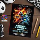 Editable Sports Birthday Party Invitation  Digital Kids Sports Party Invite