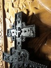 Wooden Carved Cross Bog Oak  Antique  Wood  Christian Gift  Religious Gifts