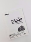 Nikon D5500 5500 Instruction Owners Manual D5500 Book New