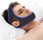 2-pack Anti Snore Chin Strap Stop Snoring Belt For Sleep Apnea Support Solution