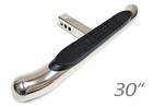 Chrome 30  Hitch Step Bar 3  Curved Bumper Guard 2  Receiver Suv Pickup Truck