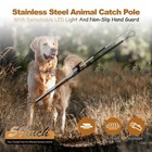 Smarkey 60  Animal Control Pole Dog Catch Rod Noose 59-inch  Stainless White