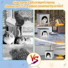 Heated Cat House  Heating Cat Houses For Indoor Outdoor Kitty With Heating Pa   