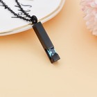Crystal Bar Memorial Urn Necklace Ashes Holder Keepsake Cremation Jewelry Pen   